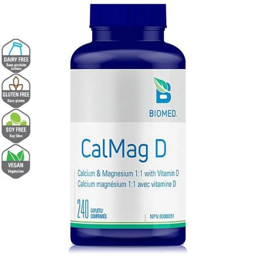 Biomed CalMag D 1:1 240 caplets