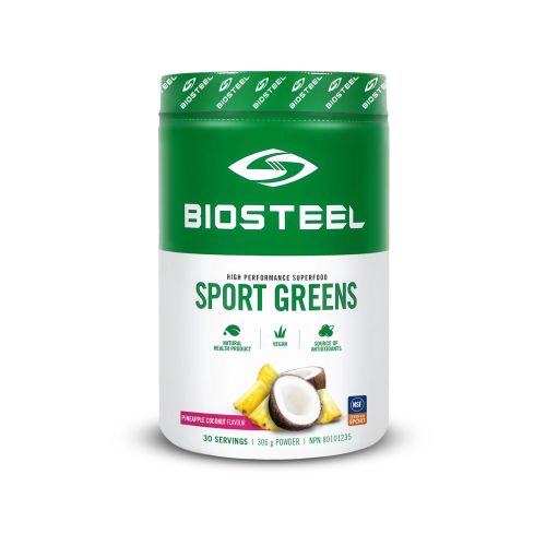 BioSteel Sport Greens Powder Pineapple Coconut, 306g
