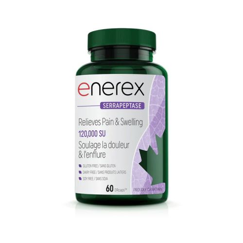 Enerex Serrapeptase - 120,000SU, Capsules