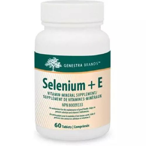 Genestra Selenium + E, 60 Tablets