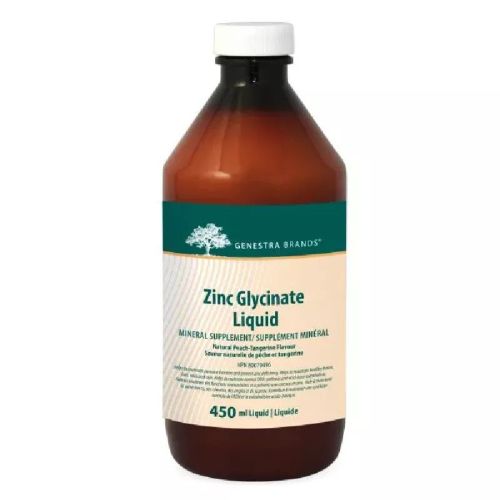 Genestra Zinc Glycinate Liquid, 450 ml Liquid