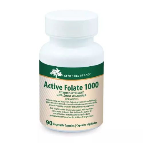 Genestra Active Folate 1000, 90 Capsules