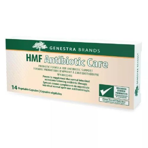 Genestra HMF Antibiotic Care, 14 Capsules