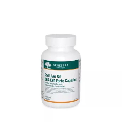 Genestra Cod Liver Oil DHA/EPA Forte, 60 Softgels