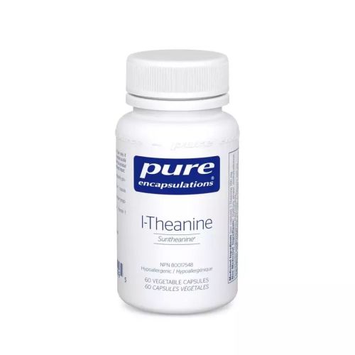 Pure Encapsulation l-Theanine, 60 Capsules