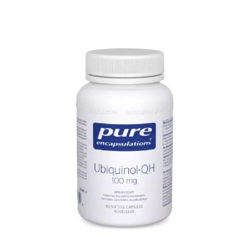 Pure Encapsulation Ubiquinol-QH 100 mg, 60 Capsules