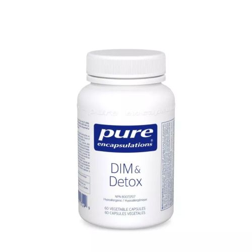 Pure Encapsulation DIM and Detox, 60 Capsules