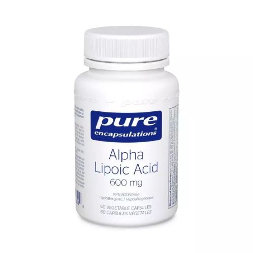 Pure Encapsulation Alpha Lipoic Acid 600 mg, 60 Capsules