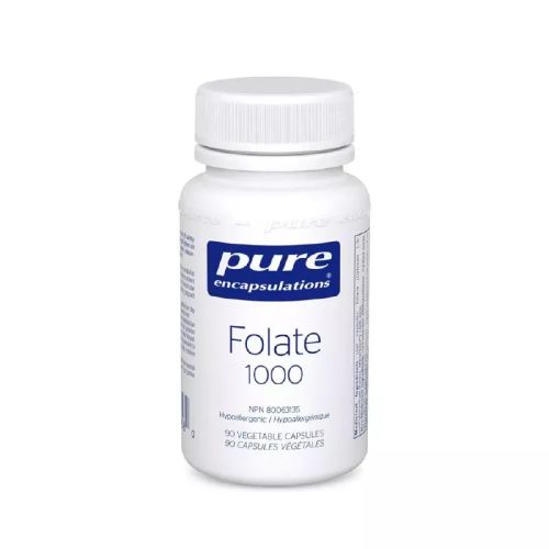 Pure Encapsulation Folate 1 000, 90 Capsules