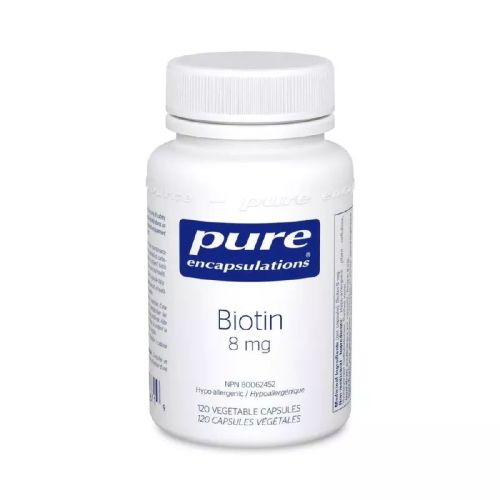 Pure Encapsulation Biotin 8 mg, 120 Capsules