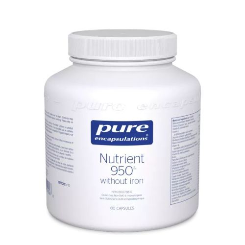 Pure Encapsulation Nutrient 950 without iron, 180 Capsules