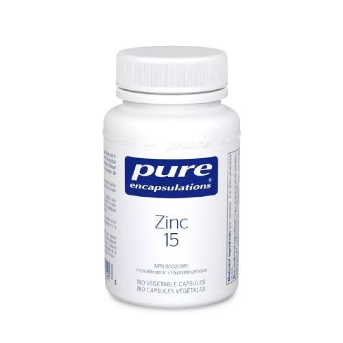 Pure Encapsulation Zinc 15, 180 Capsules