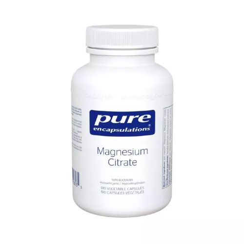 Pure Encapsulation Magnesium (citrate), 180 Capsules