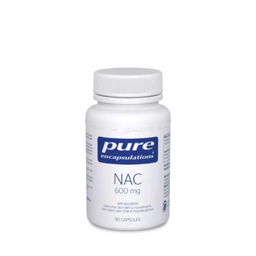Pure Encapsulation NAC 600 mg 90's, 90 Capsules