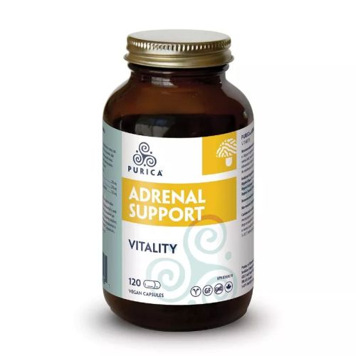 Purica Adrenal Support Vitality 60 or 120 Vegan Capsules