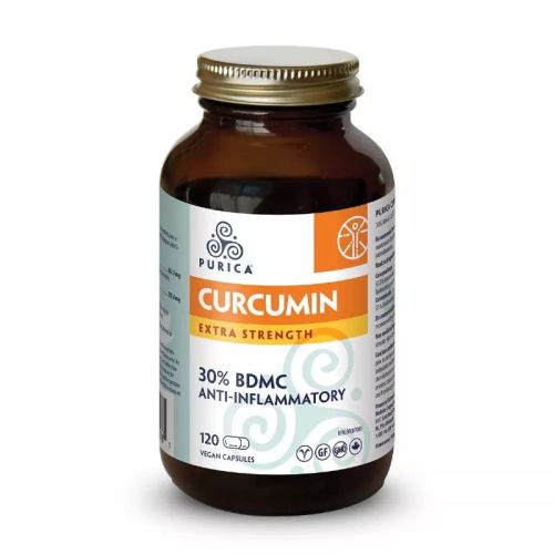 PURICA Curcumin 60, 3 pack of 60 caps or 120 Vegan Capsules