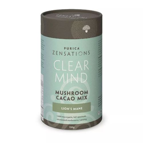 PURICA Zensations Clear Mind Mushroom Cacao Mix 150 gm