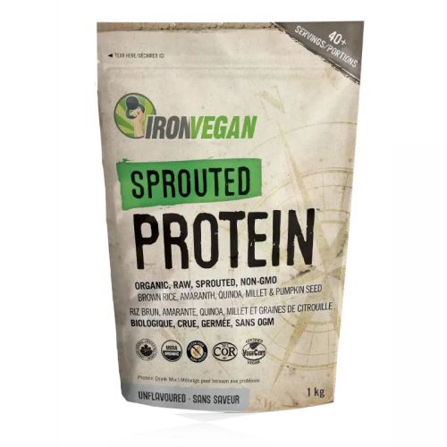 Iron Vegan Sprouted Protein - 1kg Powder