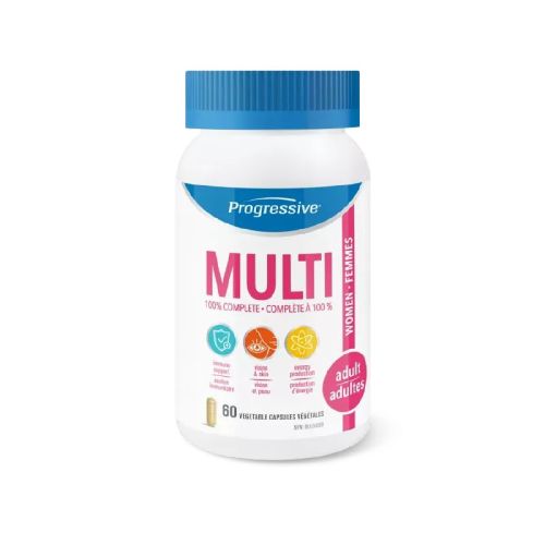 Progressive MultiVitamins For Adult Women 60, 120 Caps
