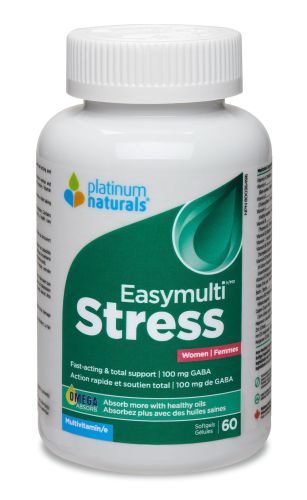 Platinum Natural Easymulti Stress for Women, Softgels