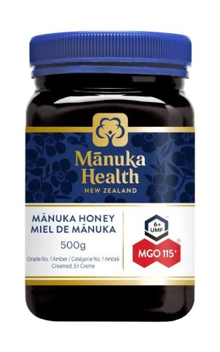 Manuka Honey MGO 115+ UMF 6+, 500g