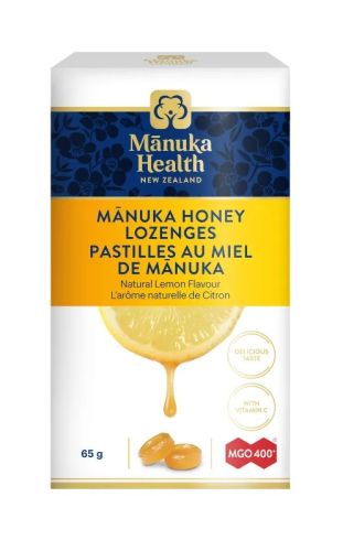 Manuka Honey & Lemon  Lozenges MGO 400+, 65g