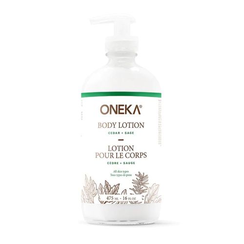 Oneka Cedar and Sage Body Lotion, 475ml -10L