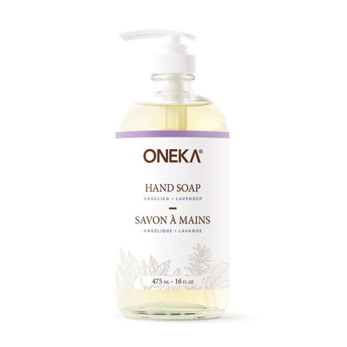 Oneka Angelica and Lavender Hand Soap, 475ml