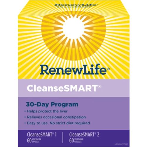 Renew Life® CleanseSMART®, Full Body Cleanse, 30 Day Program, 1 Kit