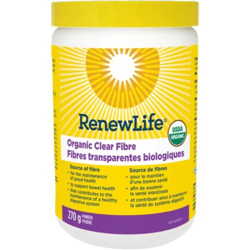 Renew Life Organic Clear Fibre, 270g