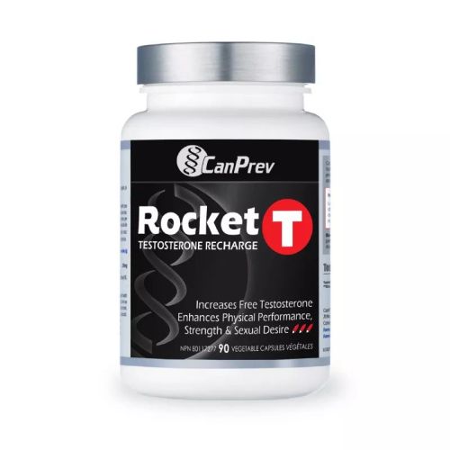 CanPrev Rocket T Testosterone Recharge, 90 Capsules