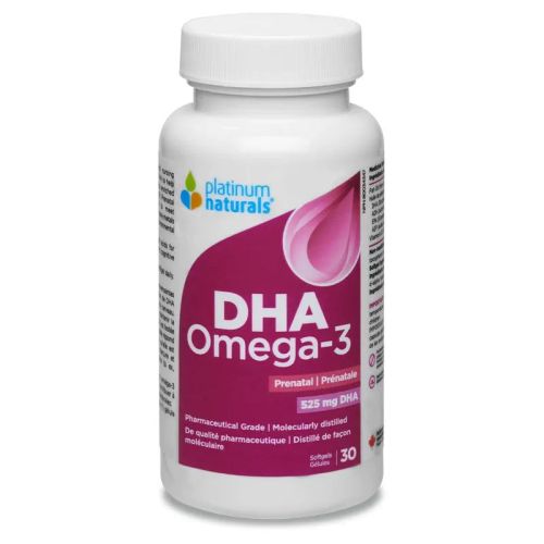 Platinum Natural Prenatal Omega-3 DHA, Softgels