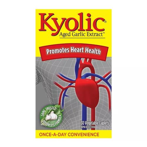 Kyolic Aged Garlic Extract Once A Day, 30 Caplets