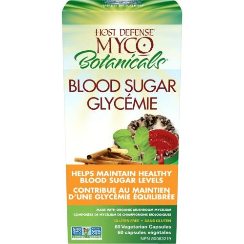 Host Defense MycoBotanicals Blood Sugar, 60 Capsules