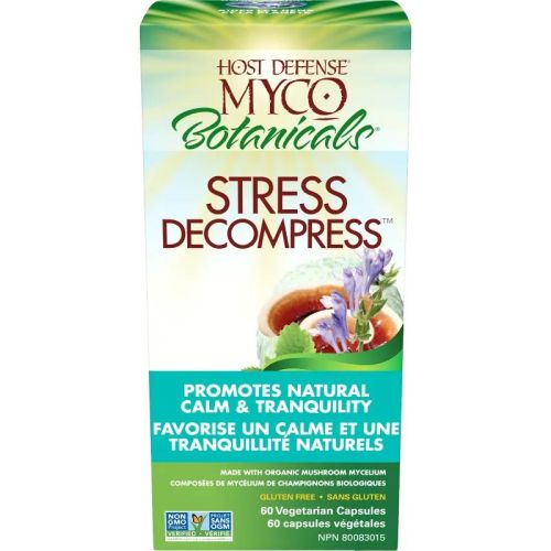 Host Defense MycoBotanicals Stress Decompress, 60 Capsules