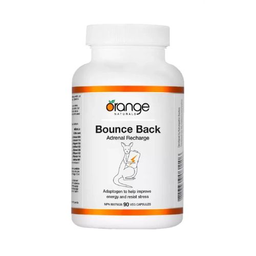 Orange Naturals Bounce Back Adrenal Recharge, 90 Capsules