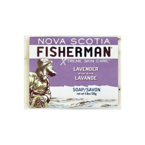 Nova Scotia Fisherman Bar Soap, Lavender (gluten-free/vegan), 136g