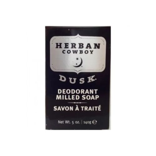 Herban Cowboy Milled Soap Bar, Dusk (vegan), 140g