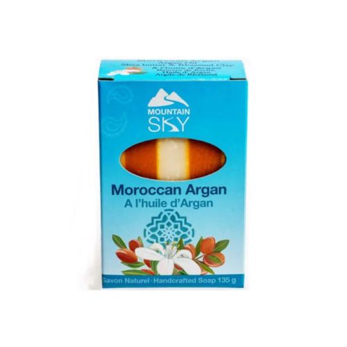 Mountain Sky Handcrafted Soap Bar, Moroccan Argan, 135g