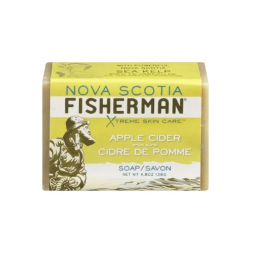 Nova Scotia Fisherman Bar Soap, Apple Cider (gluten-free/vegan), 136g