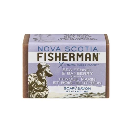 Nova Scotia Fisherman Bar Soap, Sea Fennel & Bayberry (gluten-free/vegan), 136g