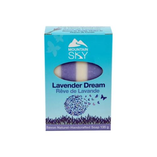 Mountain Sky Handcrafted Soap Bar, Lavender Dream, 135g