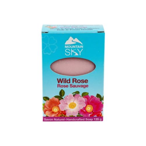 Mountain Sky Handcrafted Soap Bar, Wild Rose, 135g