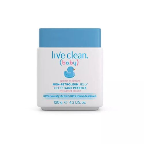 Live Clean - Baby Non-Petroleum Jelly, Soothing Oatmeal Relief, 120g