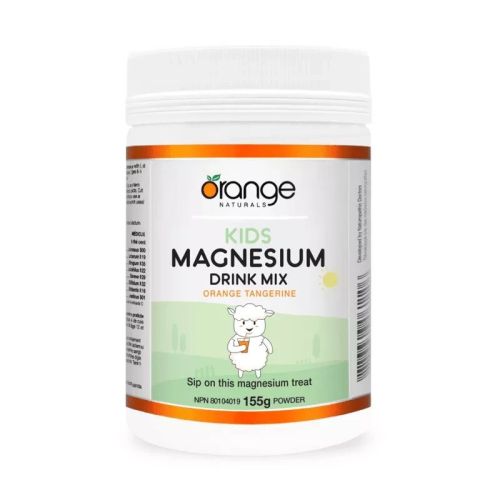 Orange Naturals Magnesium Drink Mix Orange Tangerine, 155g Powder