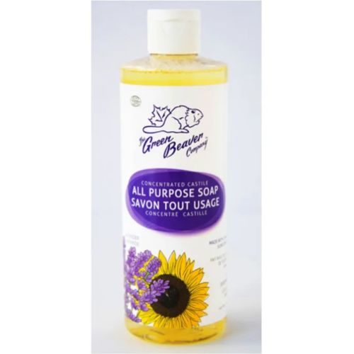 Green Beaver Liquid Hand Soap, Lavender (gluten-free/NGM/vegan), 495ml