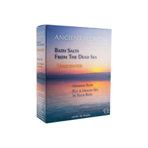 Ancient Secrets Aromatherapy Bath Salts, Unscented (box), 453g