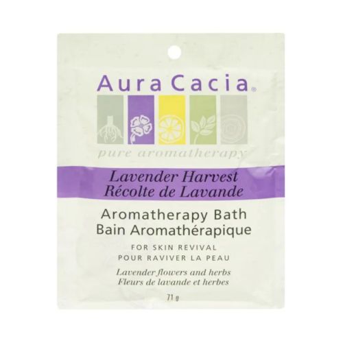 Aura Cacia Mineral Bath, Lavender (Relaxing) (sachet), 71g