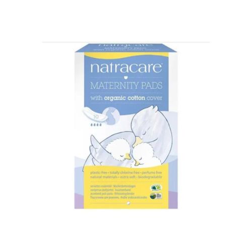Natracare Maternity Pads, Organic Cotton Cover, 10ct