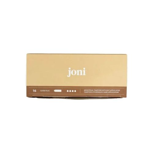 Joni Organic Cotton Tampons, Applicator Free, Super Plus (biodegradable), 16ct*